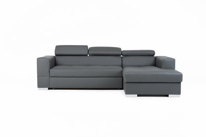 Lima Left Hand Corner Sofa - Grey