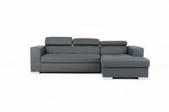 Lima Left Hand Corner Sofa - Grey