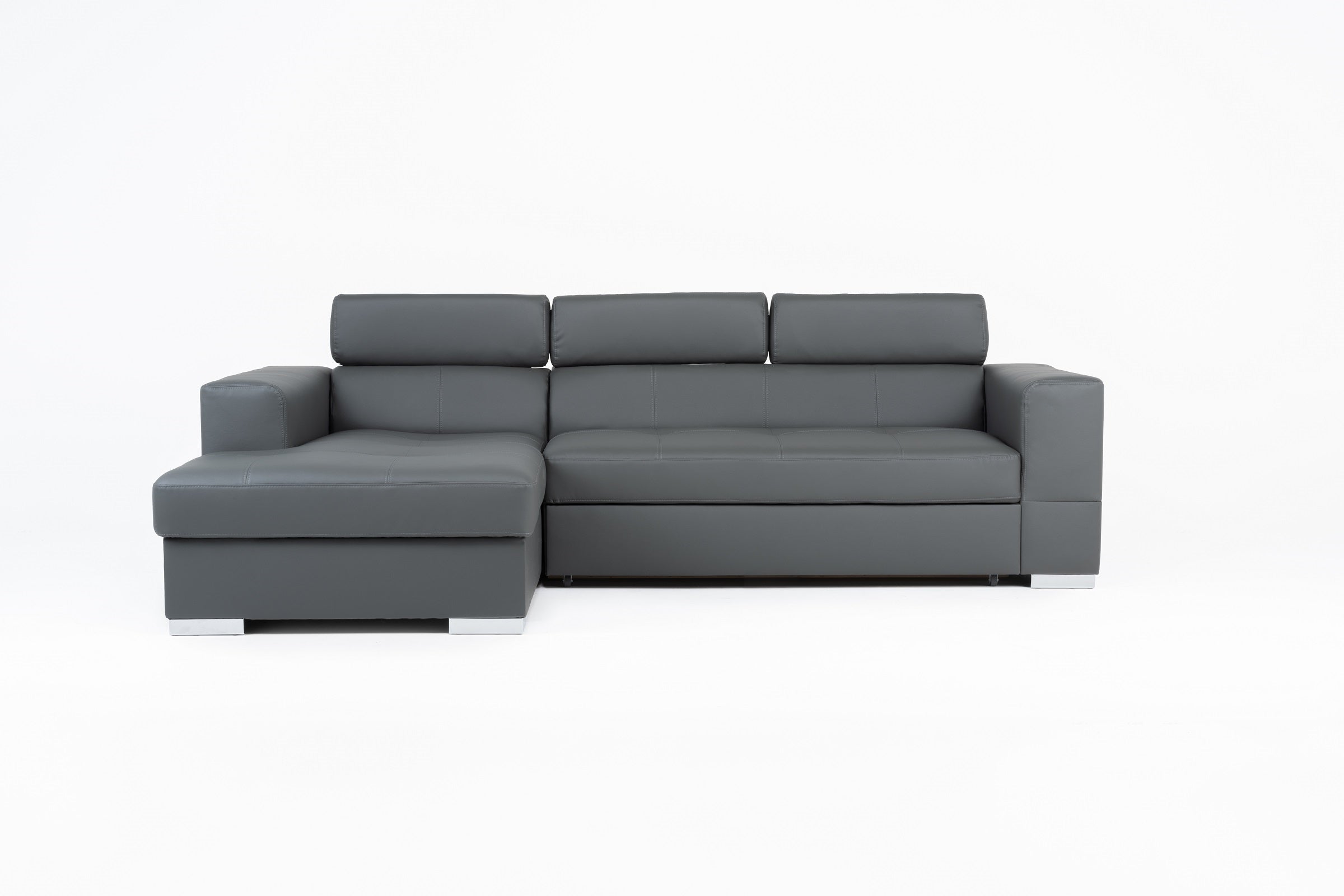 Lima Left Hand Corner Sofa - Grey