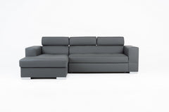 Lima Left Hand Corner Sofa - Grey