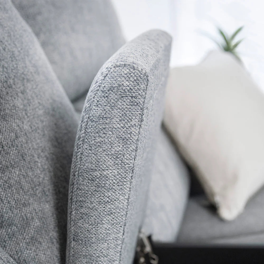 Linden Recliner Sofa Grey 2 Seater