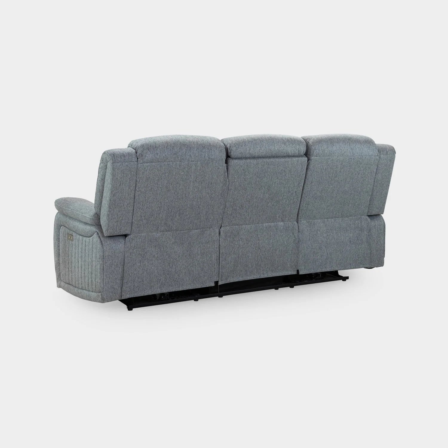 Linden Recliner Sofa Grey 3 Seater