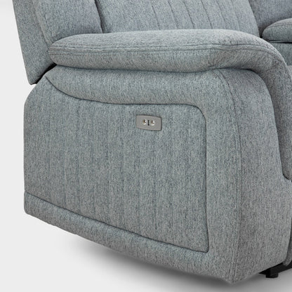 Linden Recliner Sofa Grey 3 Seater