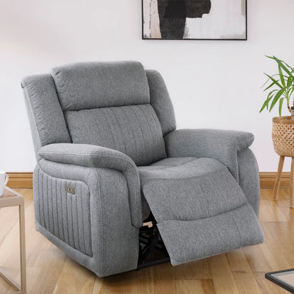 Linden Recliner Sofa Grey Armchair
