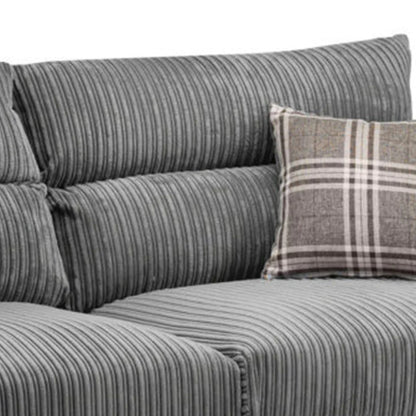 Logan Sofa 3+2 Seater - Jumbo Cord Fabric Sofa