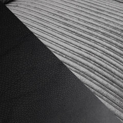 Logan Sofa Large Corner Black/Grey