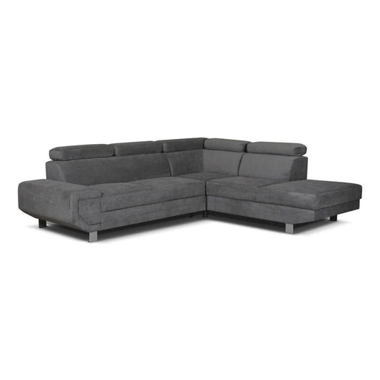 Artic Sofa Bed Corner Sofa Bed With Storage Box Grey