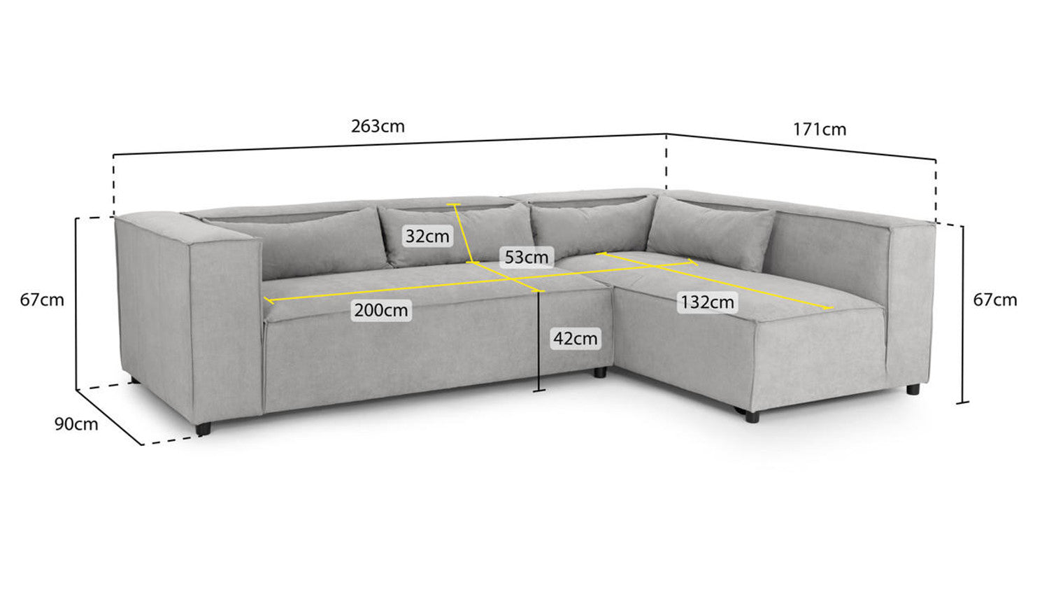 Majel Corner Sofa