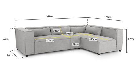 Majel Corner Sofa