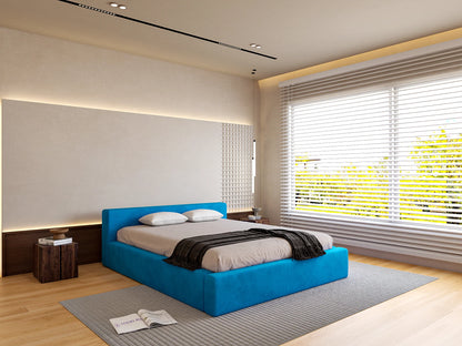 Malvern Boucle Low Bed Frame