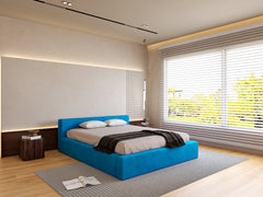 Malvern Boucle Low Bed Frame