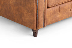 Manervia Sofa 3 Seater - Tan