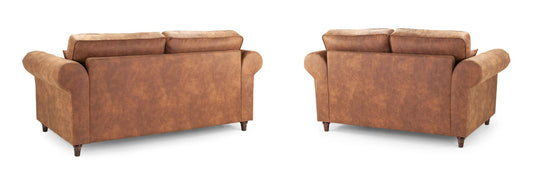 Manervia Sofa 3+2 Seater - Tan
