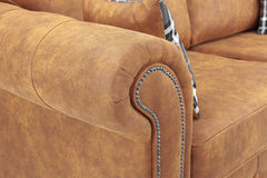 Manervia Sofa Set - Tan