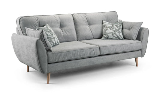 Maxen 3 Seater Sofa Grey