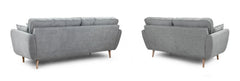 Maxen 3+2 Seater Sofa Grey