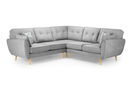 Maxen Large Corner Sofa - Grey