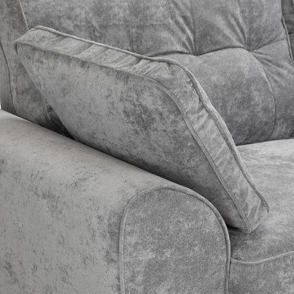 Maxwell Sofa Grey 2 Seater