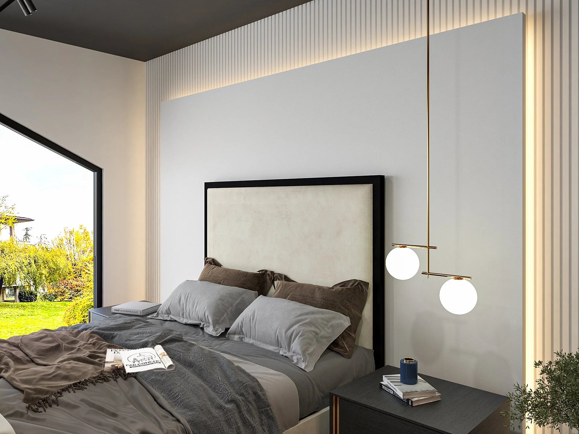 Melaya Metal Electric TV Bed