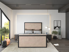 Melaya Metal Electric TV Bed