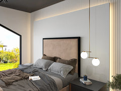 Melaya Metal Electric TV Bed