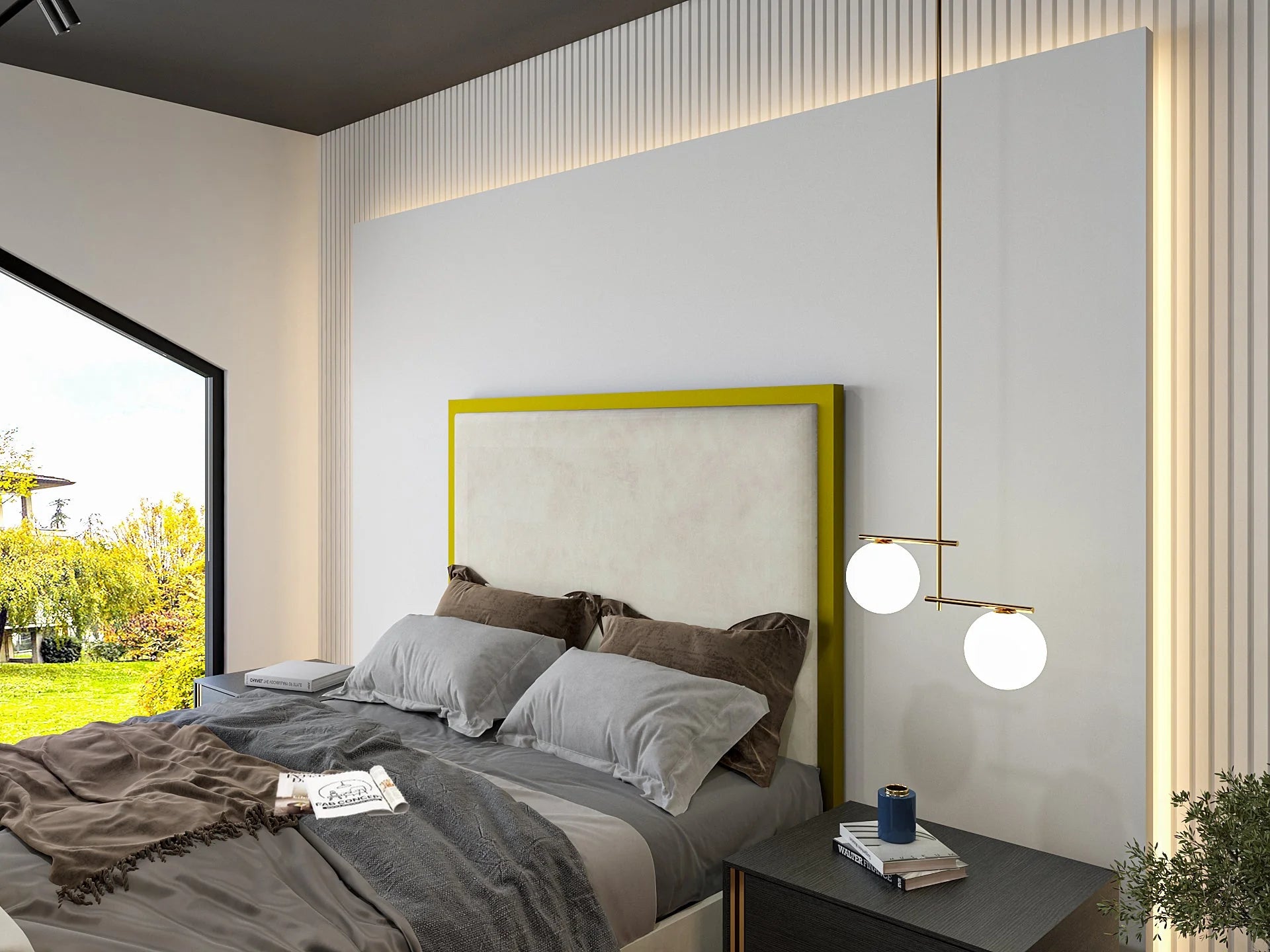 Melaya Metal Electric TV Bed