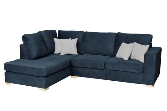 Melody Fabric Corner Sofa - Left Configuration