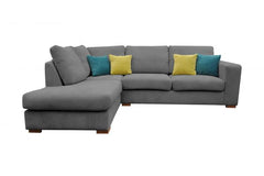 Melody Fabric Corner Sofa - Left Configuration
