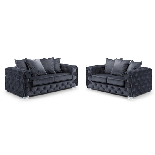 Ankara Sofa Set - Slate