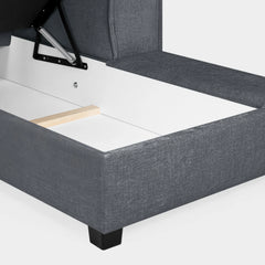 Milan Sofa Bed Grey U Shape Corner