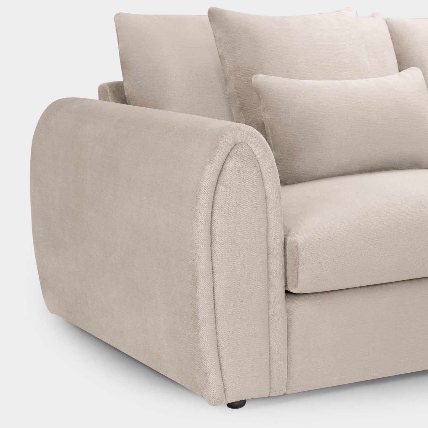 Mirabel Sofa Mocha Large Corner