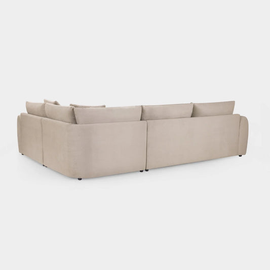 Mirabel Sofa Right Hand Facing Corner Mocha