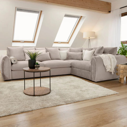 Mirabel Sofa Right Hand Facing Corner Mocha