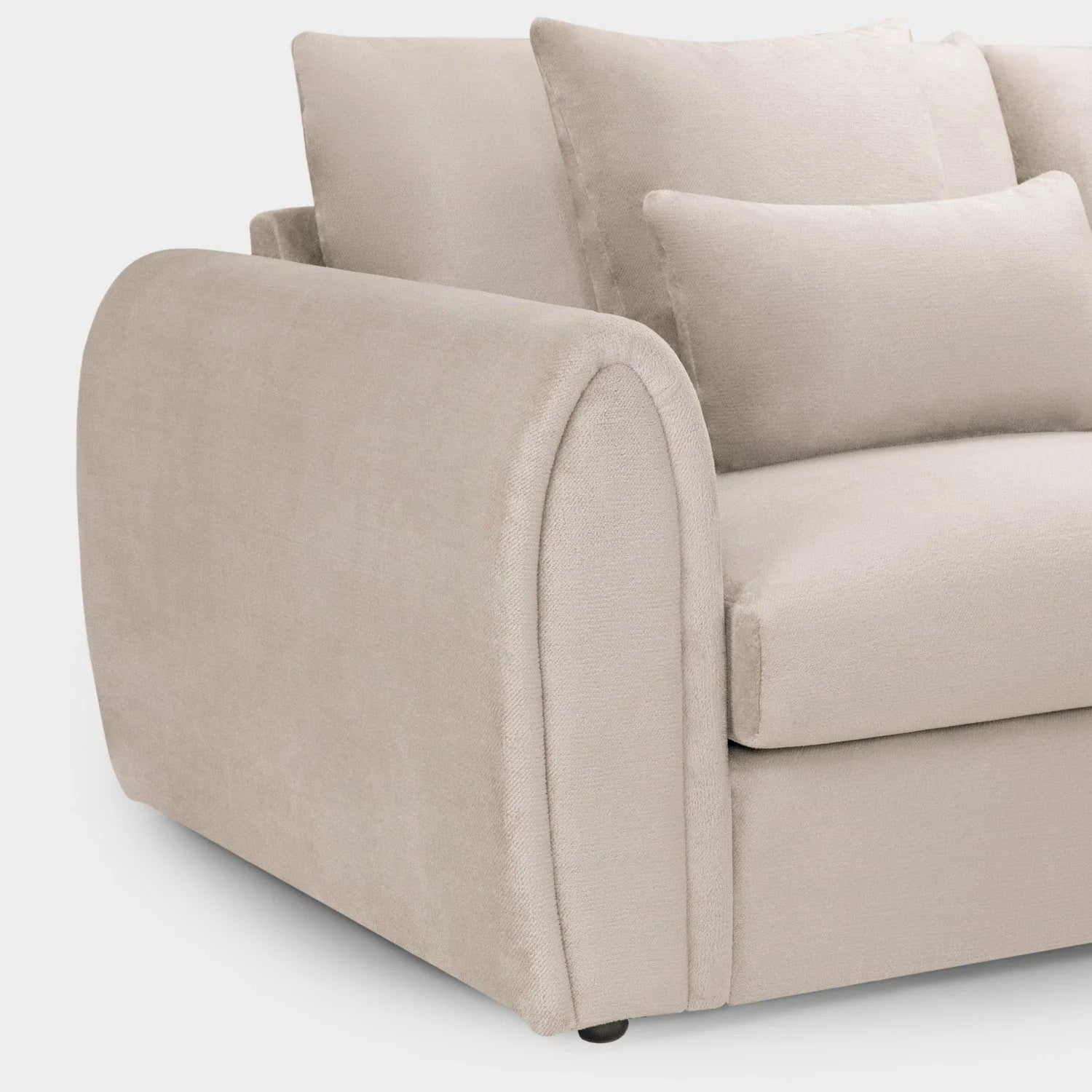 Mirabel Sofa Right Hand Facing Corner Mocha