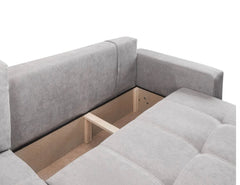 Modern Serena Sleeper Left Hand Corner Sofa Bed