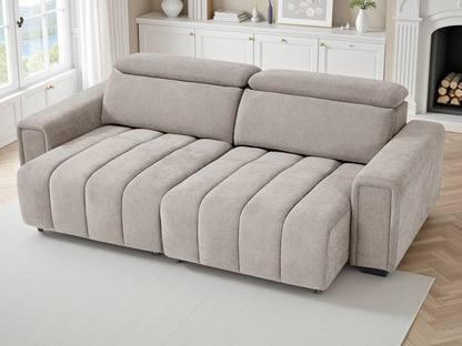 Molly 3 Seater Electric Sofa Bed - Beige