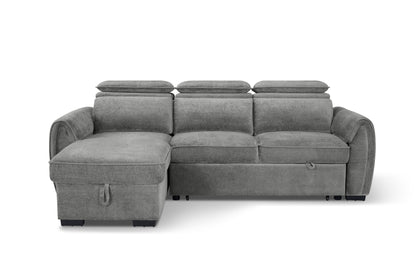 Montrose Universal Storage Sofa Bed - Dark Grey ( Pre-Order )