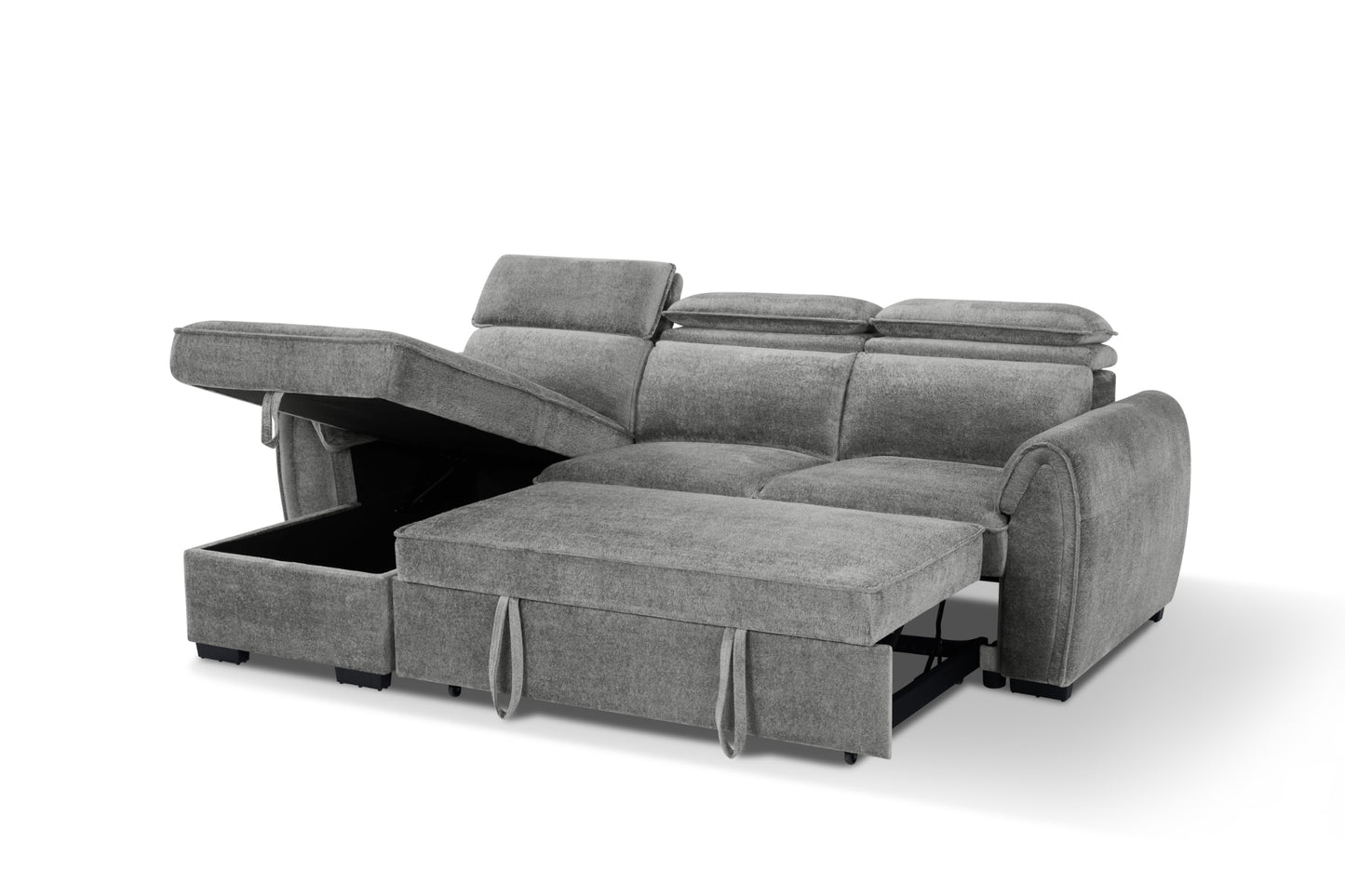 Montrose Universal Storage Sofa Bed - Dark Grey ( Pre-Order )