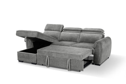 Montrose Universal Storage Sofa Bed - Dark Grey ( Pre-Order )