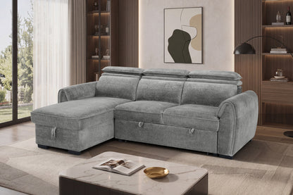Montrose Universal Storage Sofa Bed - Dark Grey ( Pre-Order )