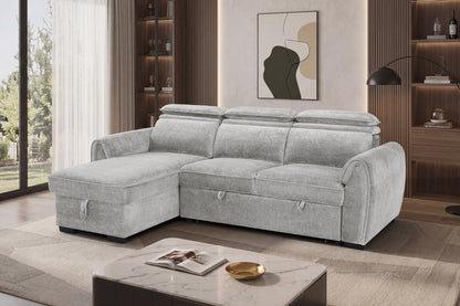 Montrose Universal Storage Sofa Bed - Grey ( Pre-Order )