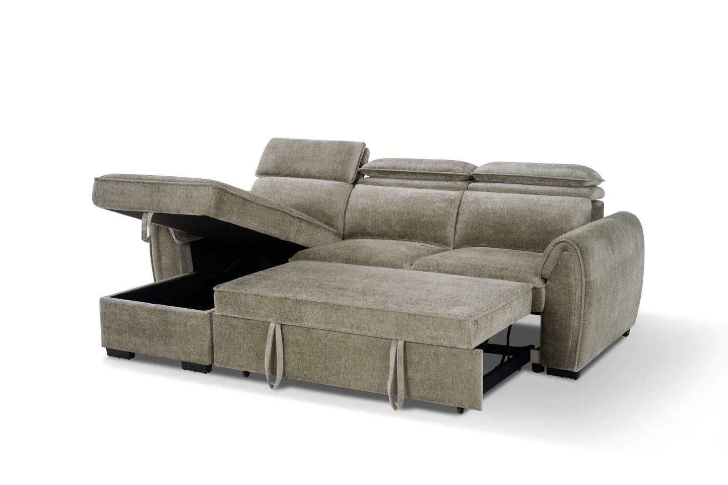 Montrose Universal Storage Sofa Bed - Mushroom ( Pre-Order )