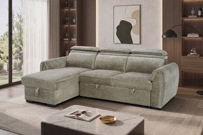 Montrose Universal Storage Sofa Bed - Mushroom ( Pre-Order )