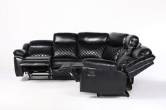 Myra Recliner Leather Large Corner Sofa Set