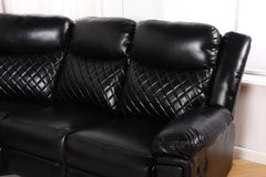 Myra Recliner Leather Large Corner Sofa Set