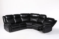 Myra Recliner Leather Large Corner Sofa Set