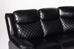 Myra Recliner Leather Large Corner Sofa Set