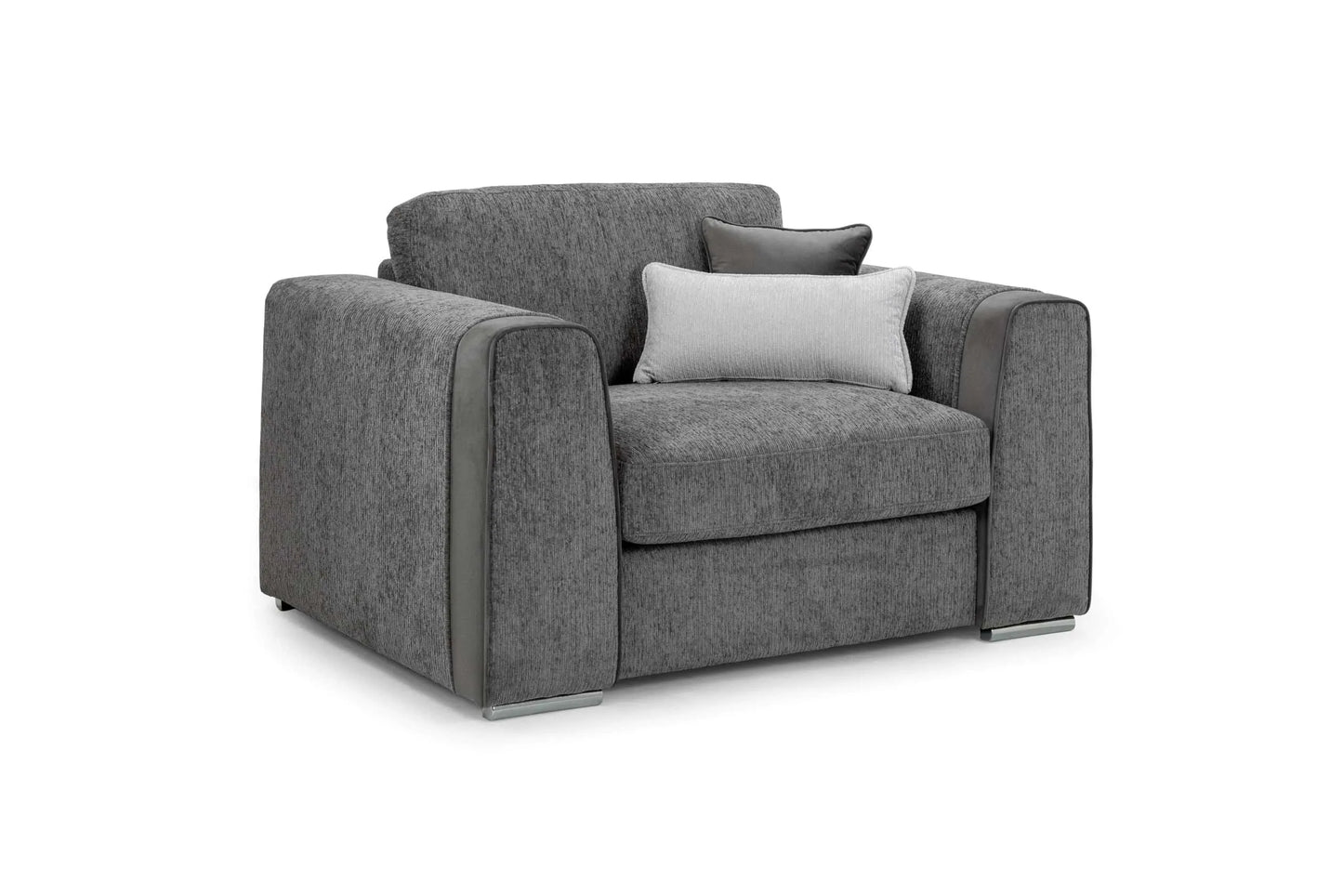 Naples 3+2+1 Seater Sofa Set - Grey