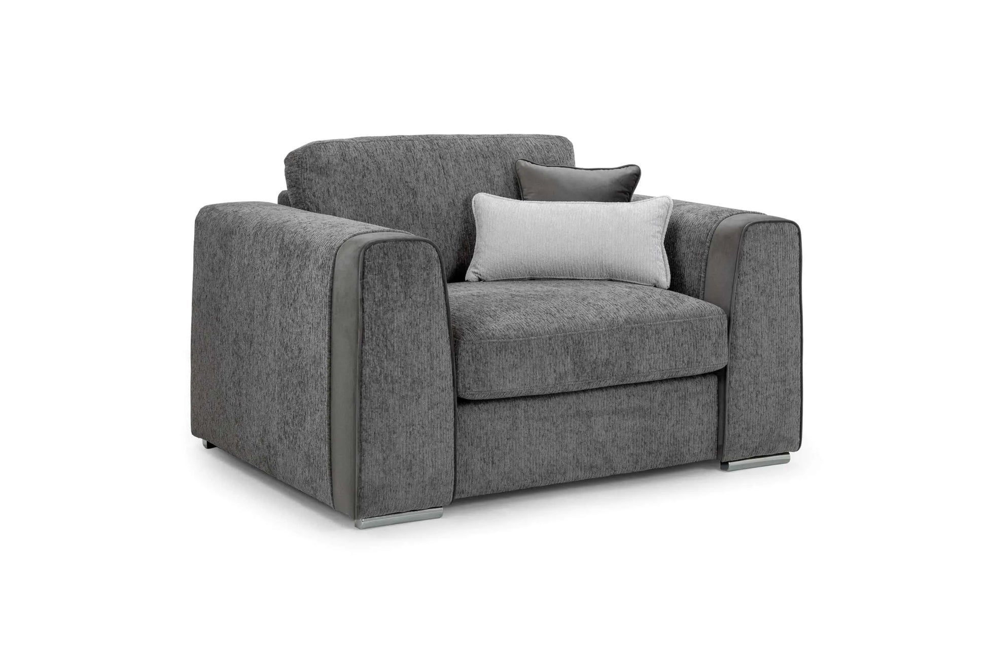 Naples 3+2+1 Seater Sofa Set - Grey