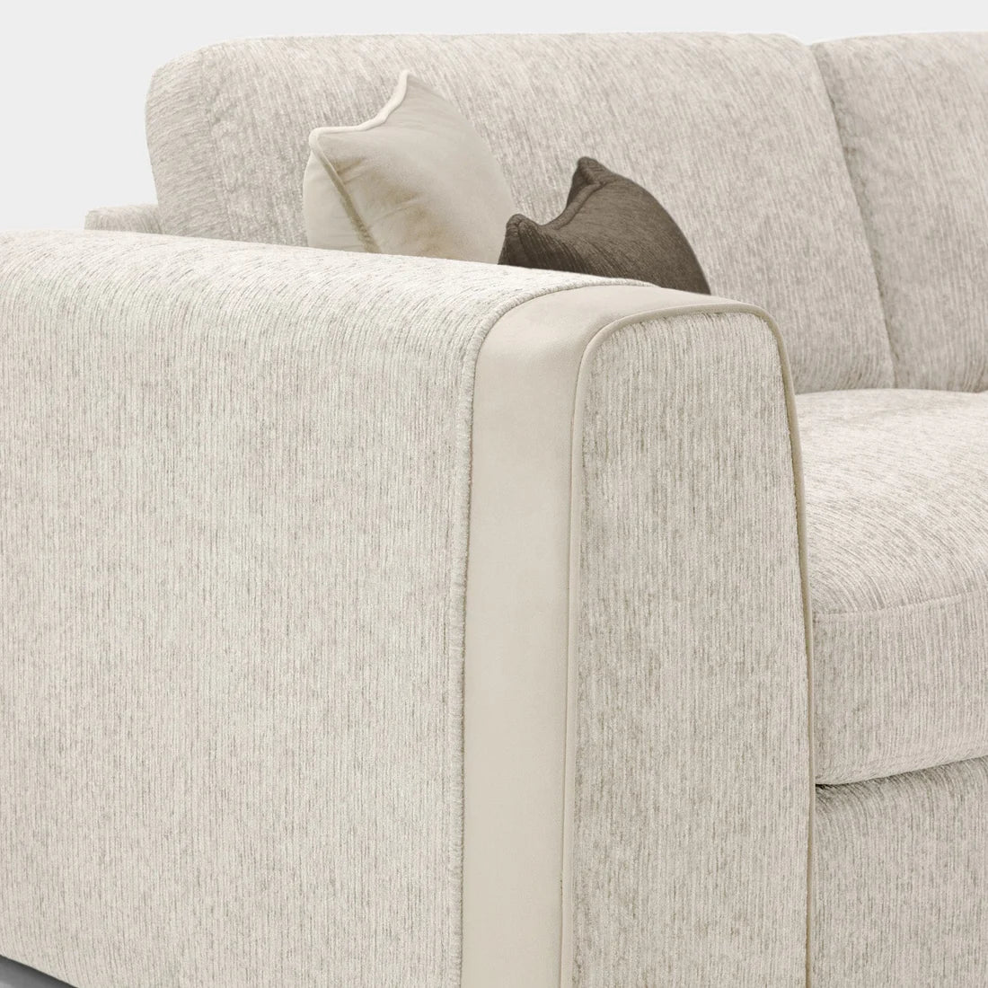 Naples Sofa Beige Large Corner
